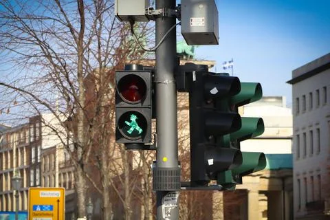 Berlin ampelmann Stock Photos