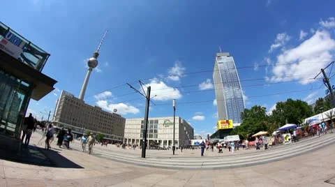 Berlin Attractions Video stock 8908894