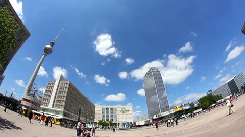 Berlin Attractions Video stock 8908904