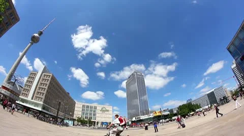 Berlin Attractions Video stock 8908906