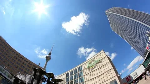 Berlin Attractions Video stock 8908917