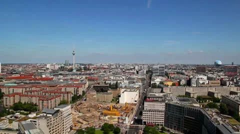 Berlin Attractions Video stock 8908991
