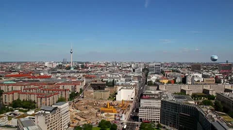 Berlin Attractions Stock Footage 8908994