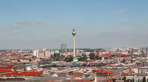 Berlin Attractions Video stock 8908998