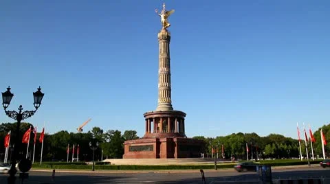 Berlin Attractions Stock Footage 8909003