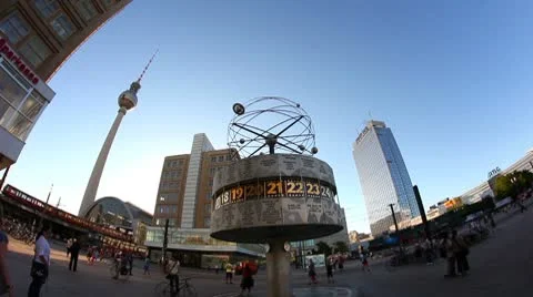 Berlin Attractions Video stock 8909077