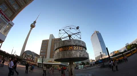Berlin Attractions Stock Footage 8909082