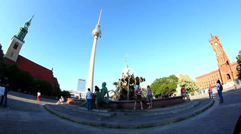 Berlin Attractions Video stock 8909094