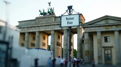 Berlin Attractions Stock Footage 8914029