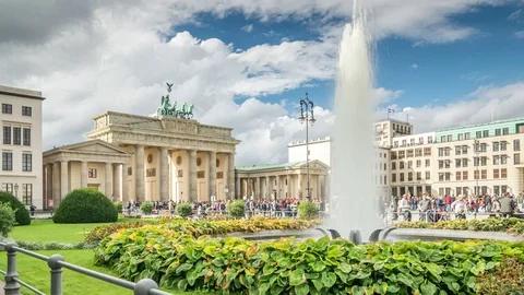 Berlin. Brandenburg gate. Stock Footage 71308088