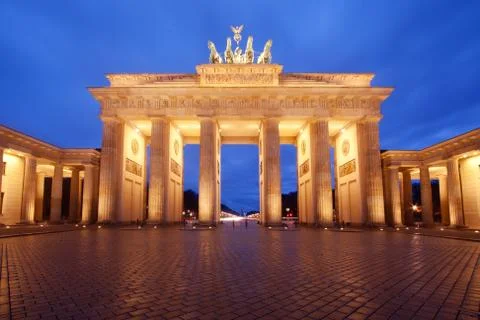 Berlin, Brandenburg Gate 写真素材