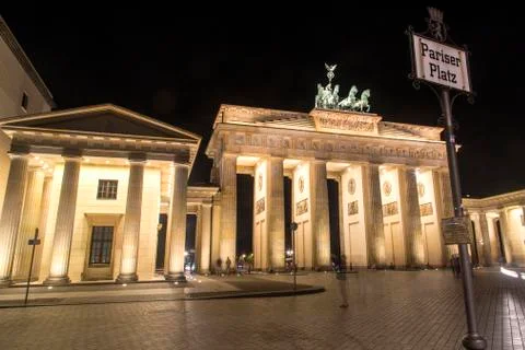 Berlin - Brandenburg Gate Stock Photos