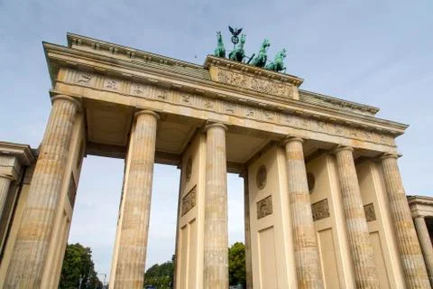 Berlin - Brandenburg Gate Stock Photos