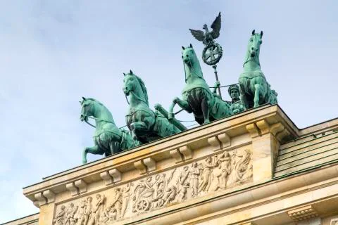 Berlin - Brandenburg Gate Foto stock