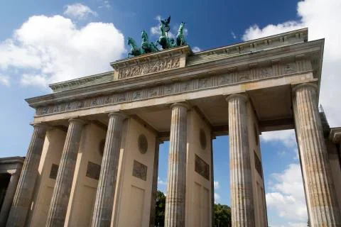 Berlin - Brandenburg Gate Stock Photos