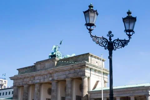 Berlin - Brandenburg Gate Stock Photos
