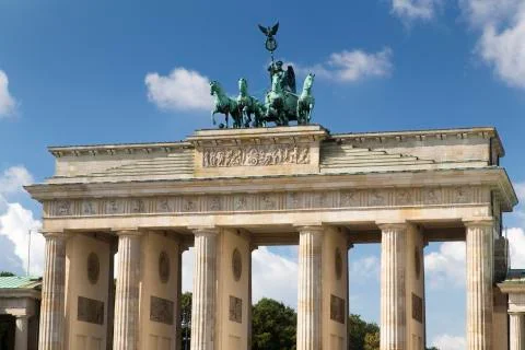 Berlin - Brandenburg Gate Stock Photos