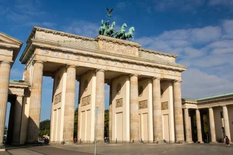 Berlin - Brandenburg Gate Stock Photos
