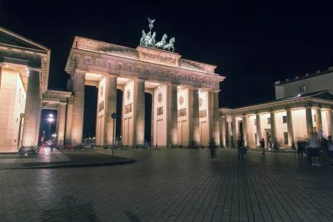 Berlin - Brandenburg Gate Foto stock