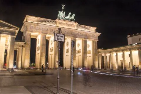 Berlin - Brandenburg Gate Stock Photos