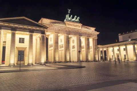 Berlin - Brandenburg Gate Foto stock