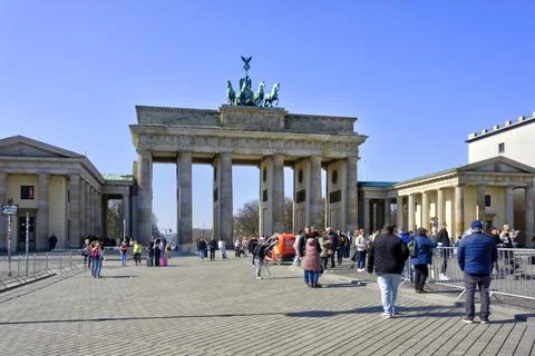 Berlin Brandenburg Gate Stock-Fotos