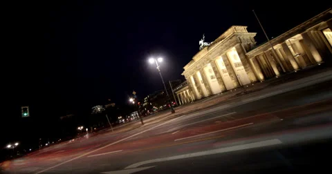 Berlin Brandenburg Gate TIMELAPSE in 4K Video stock 39190079