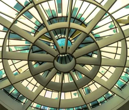 Berlin building dome Stock-Fotos