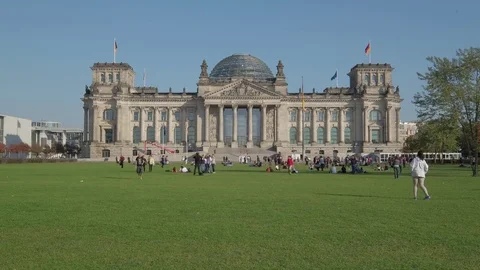 Berlin Bundestag: timelapse 스톡 동영상 81565069