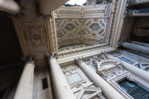 Berlin cathedral  atrium Stock Photos