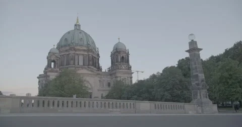 Berlin Cathedral (Berliner Dom) - Berlin, Germany - 4K Stock Footage 68500028