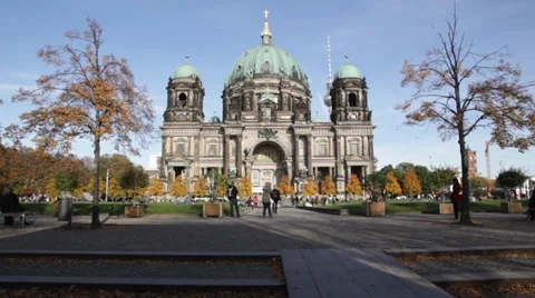 Berlin Cathedral Stock Footage 31824666