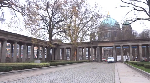 Berlin cathedral Stock Footage 32855770