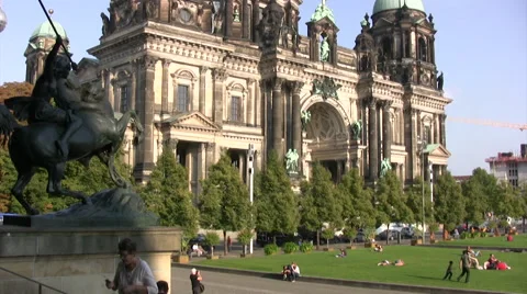 Berlin Cathedral 스톡 동영상 42312916
