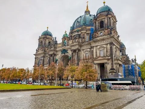 Berlin Cathedral in Germany Stock Photos