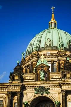 Berlin cathedral Foto stock