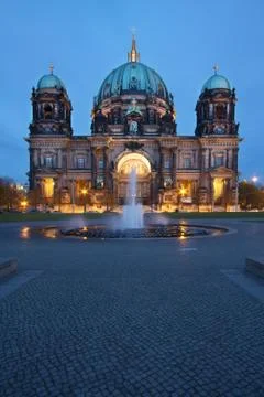 Berlin Cathedral Foto stock