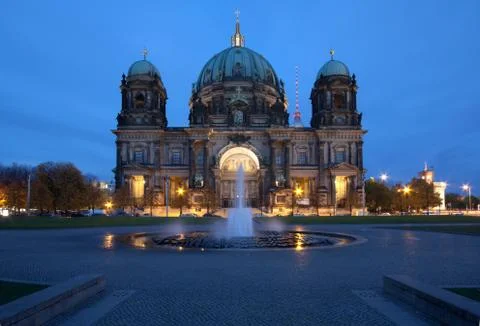 Berlin Cathedral Foto stock