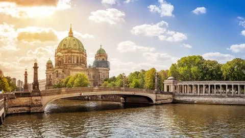 Berlin cathedral 스톡 사진