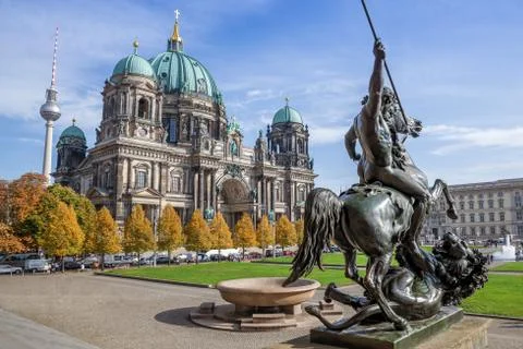 Berlin cathedral 스톡 사진
