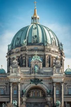 The berlin cathedral 스톡 사진