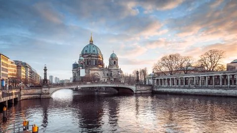 The berlin cathedral 스톡 사진
