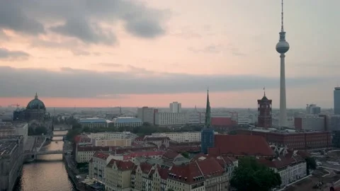 Berlin city center 库存影片 132634666
