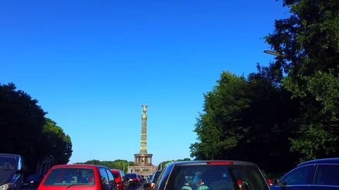 Berlin City Traffic Stock Footage 84462356