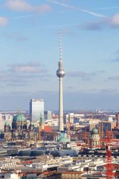 Berlin Cityscape Stock Photos