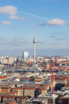 Berlin Cityscape Stock Photos