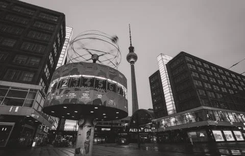 Berlin cityscape Stock Photos
