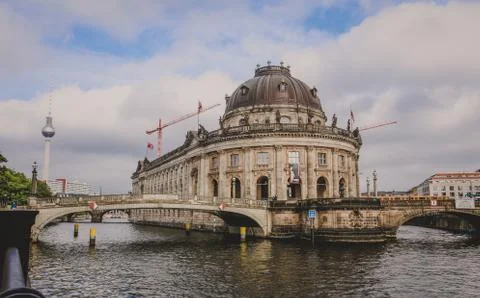 Berlin cityscape Stock Photos