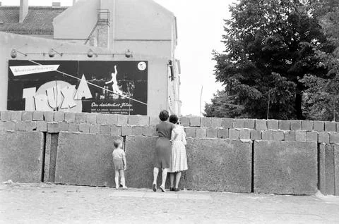 Berlin Cold War, Germany Stock Photos