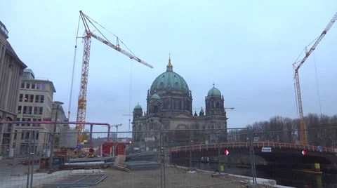 Berlin crane construction Vidéo 32851298